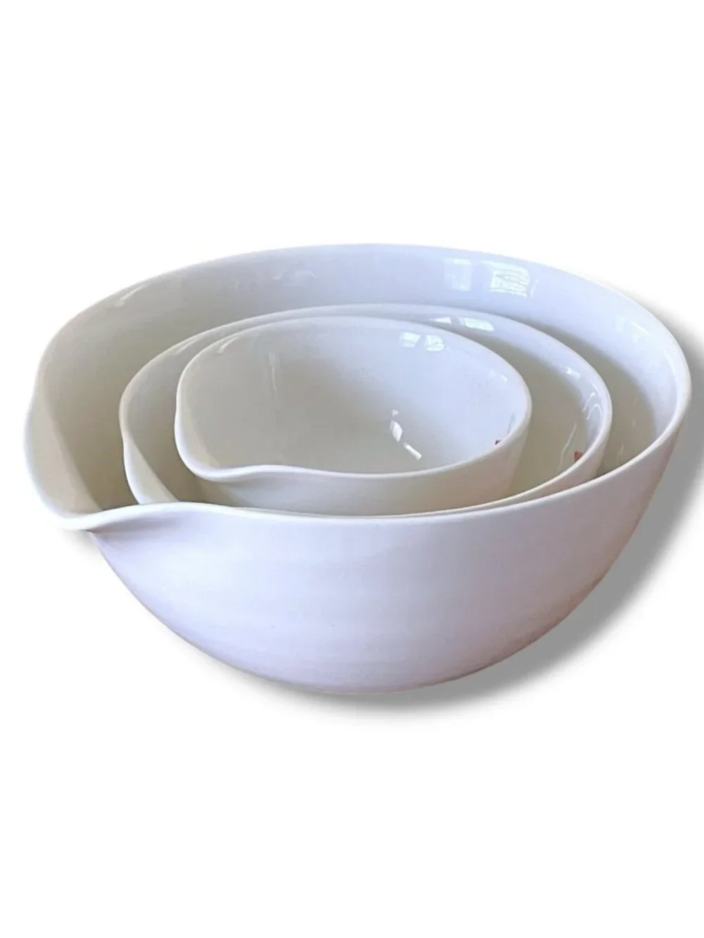 Fenella Smith Set of 3 Mixing Nesting Bowls Dachshund Chef Dog Lover Ceramic